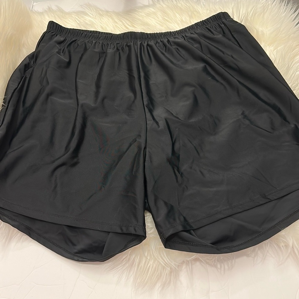 New! Island Escape Women’s Plus Size Swim Shorts, Created for Macy's